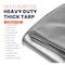 Tarpco Safety Heavy Duty Tarp, 30 ft x 0.5 mm H x 20 ft W, 14 Mil, Silver/Black, Polyethylene TS-101-20X30 - alternate 7